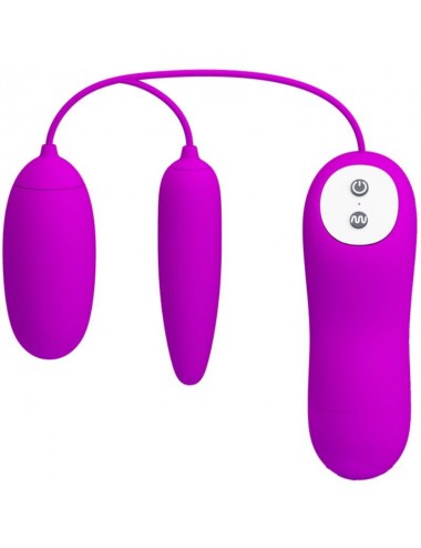 PRETTY LOVE IRMA HUEVO VIBRADOR DOBLE
