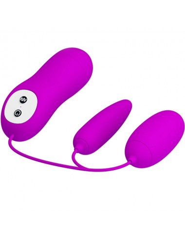 PRETTY LOVE - IRMA DOUBLE OEUF VIBRANT