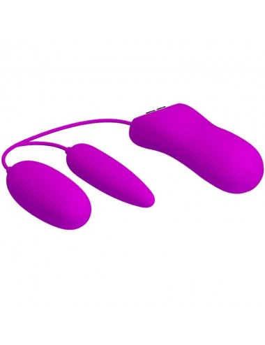 PRETTY LOVE - IRMA DOUBLE OEUF VIBRANT