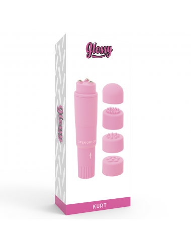 GLOSSY POCKET  KURT MASAJEADOR ROSA