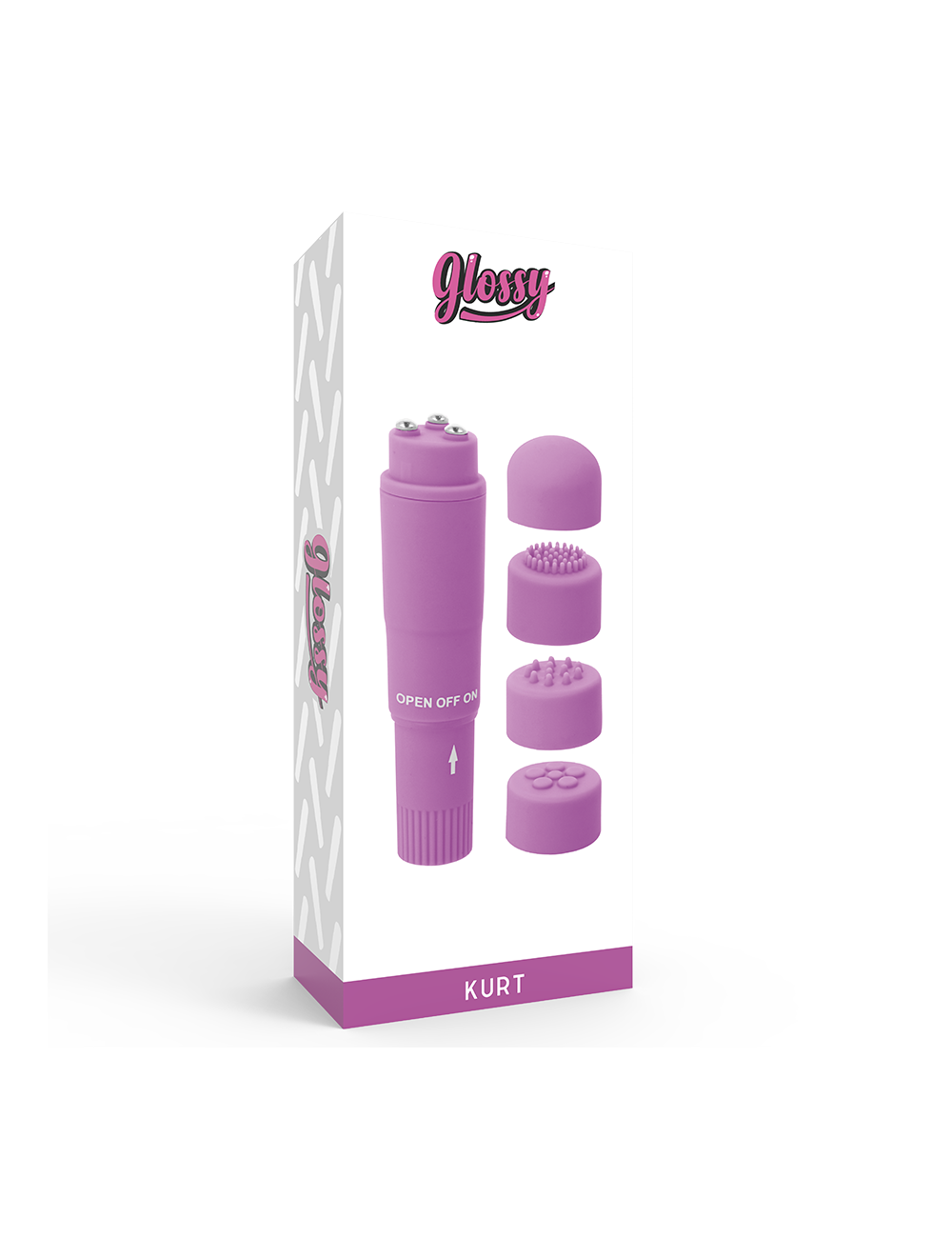 GLOSSY POCKET  KURT MASAJEADOR LILA