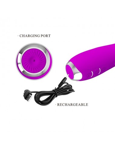 FONCTION DE ROTATION DU VIBRATEUR RECHARGEABLE PRETTY LOVE MOLLY