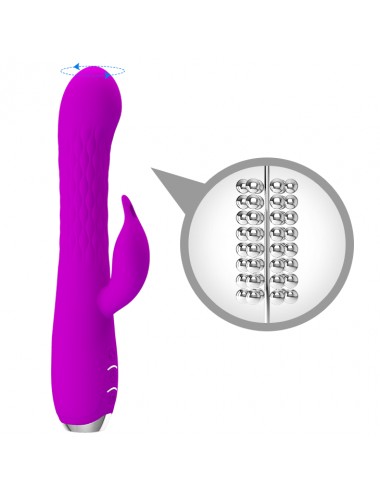 FONCTION DE ROTATION DU VIBRATEUR RECHARGEABLE PRETTY LOVE MOLLY