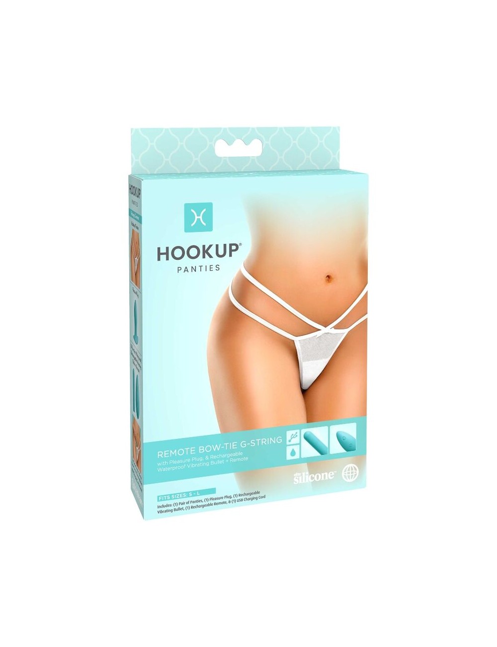 HOOK UP REMOTE BOW-TIE G-STRING TAILLE UNIQUE