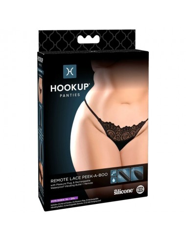 HOOK UP REMOTE LACE PEEK A BOO PLUS TAILLE