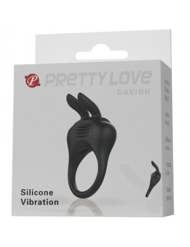 ANNEAU VIBRATEUR LAPIN PRETTY LOVE DAVION