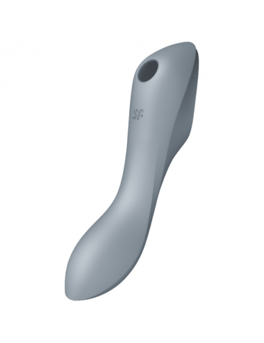 VIBRATEUR D''AIR PULSE SATISFYER CURVY TRINITY 3 - GRIS