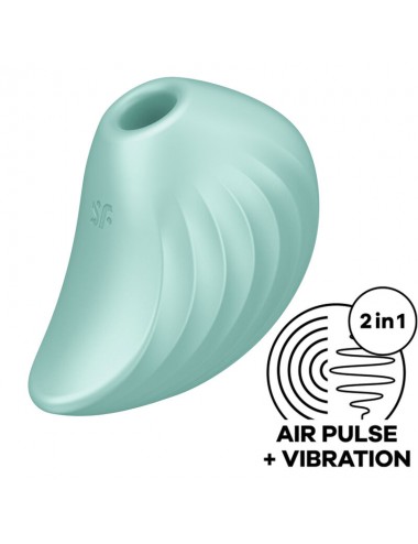 STIMULATEUR ET VIBRATEUR SATISFYER PEARL DIVER - VERT