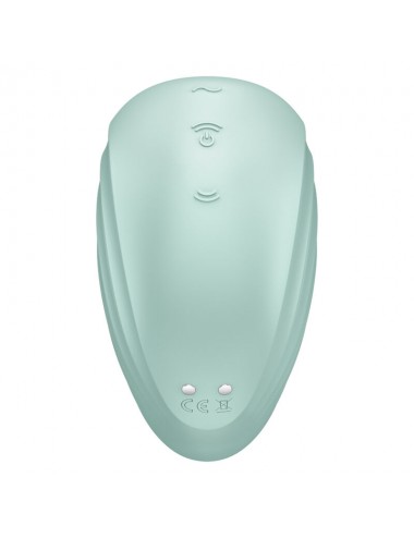 STIMULATEUR ET VIBRATEUR SATISFYER PEARL DIVER - VERT