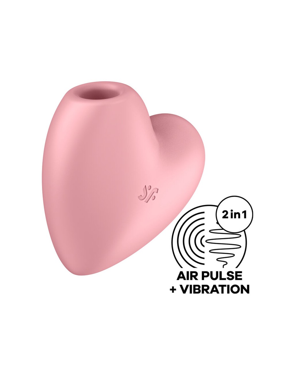 STIMULATEUR C?UR ET VIBRATEUR SATISFYER CUTIE - ROSE STIMULATEUR C?UR ET VIBRATEUR SATISFYER CUTIE - ROSE
