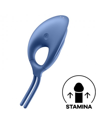 ANNEAU VIBRATEUR SATISFYER SWORDSMAN - BLEU