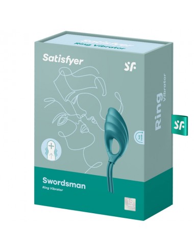 ANNEAU VIBRATEUR SATISFYER SWORDSMAN - VERT