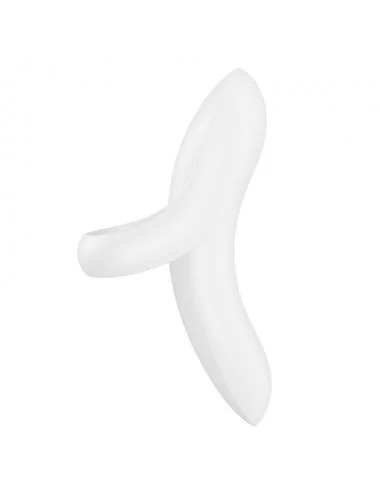 VIBRATEUR À DOIGTS SATISFYER BOLD LOVER - BLANC
