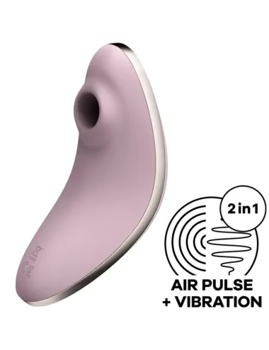 SATISFYER VULVA LOVER 1 STIMULATEUR D''AIR ET VIBRATEUR - VIOLET
