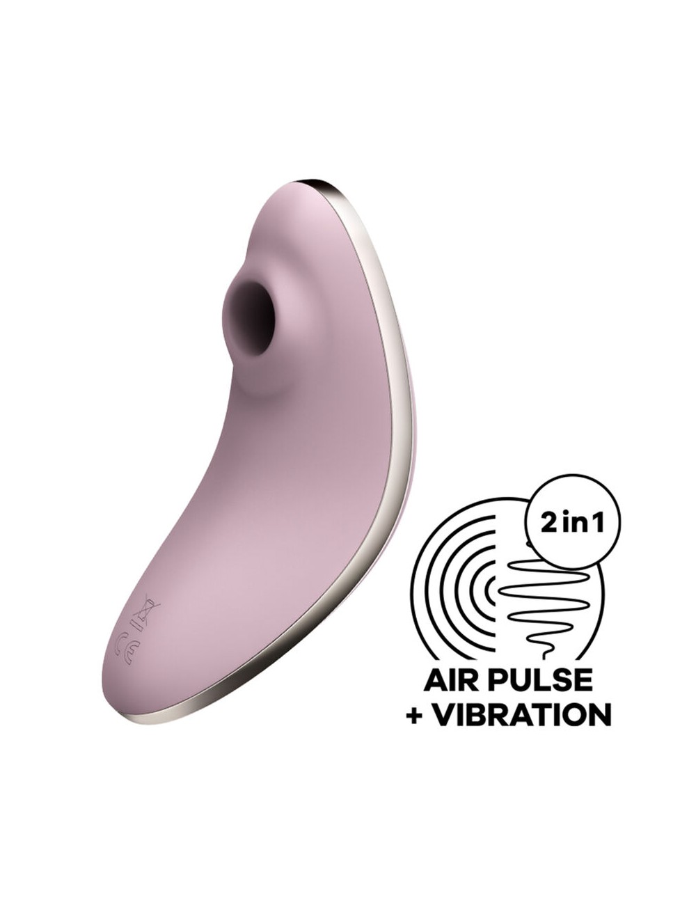 SATISFYER VULVA LOVER 1 STIMULATEUR D''AIR ET VIBRATEUR - VIOLET SATISFYER VULVA LOVER 1 STIMULATEUR D''AIR ET VIBRATEUR - VIOLET