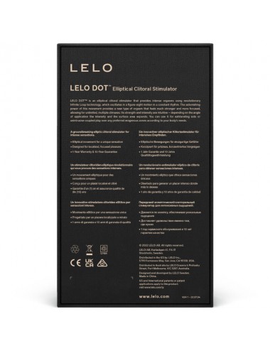 LELO - STIMULATEUR DE CLITORIS DOT - AQUA