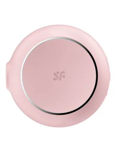 SATISFYER VULVA LOVER 2 DOUBLE AIR PULSE STIMULATOR & VIBRATOR - ROSE