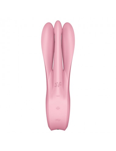 VIBRATEUR SATISFYER THREESOME 1 - ROSE