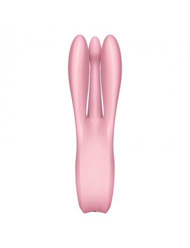 VIBRATEUR SATISFYER THREESOME 1 - ROSE