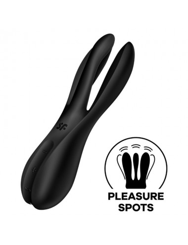 VIBRATEUR SATISFYER THREESOME 2 - NOIR