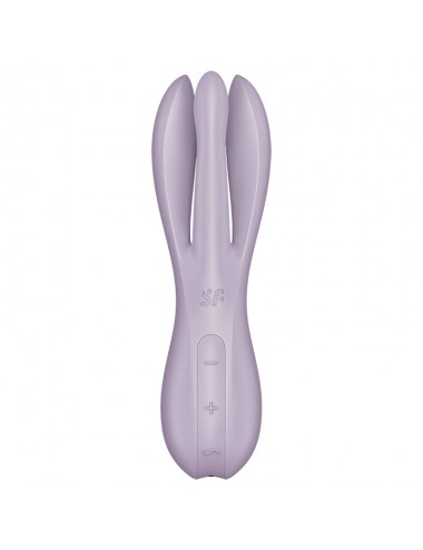 VIBRATEUR SATISFYER THREESOME 2 - VIOLET