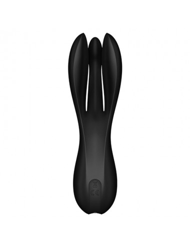 VIBRATEUR SATISFYER THREESOME 2 COULEUR NOIR