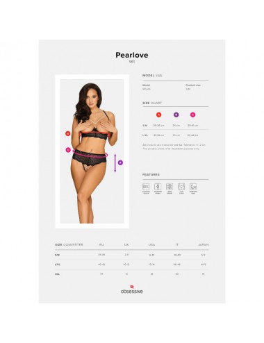 OBSESSIVE - ENSEMBLE DEUX PIÈCES PEARLOVE M/L