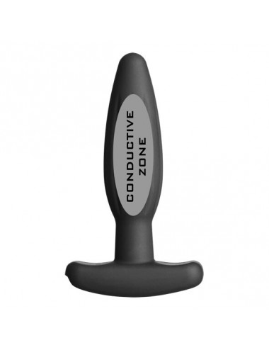 ELECTRASTIM - SILICONE NOIR ROCKER ANAL PLUG PETIT