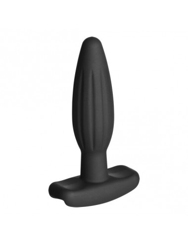 ELECTRASTIM - SILICONE NOIR ROCKER ANAL PLUG PETIT