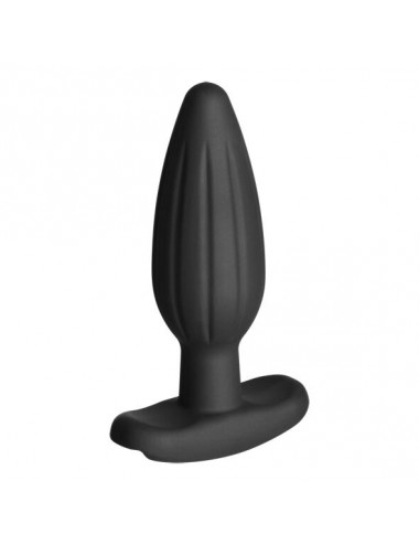 ELECTRASTIM - SILICONE NOIR ROCKER BUTTT PLUG MOYEN