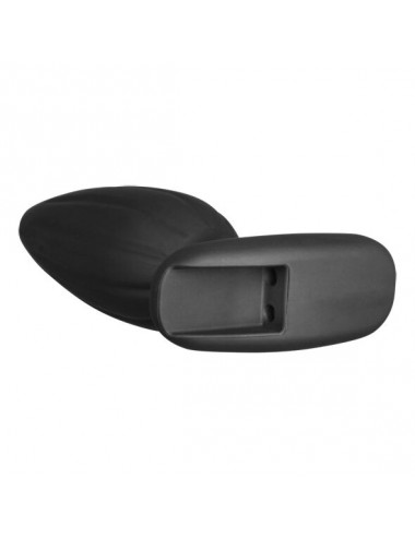 ELECTRASTIM - SILICONE NOIR ROCKER BUTTT PLUG MOYEN