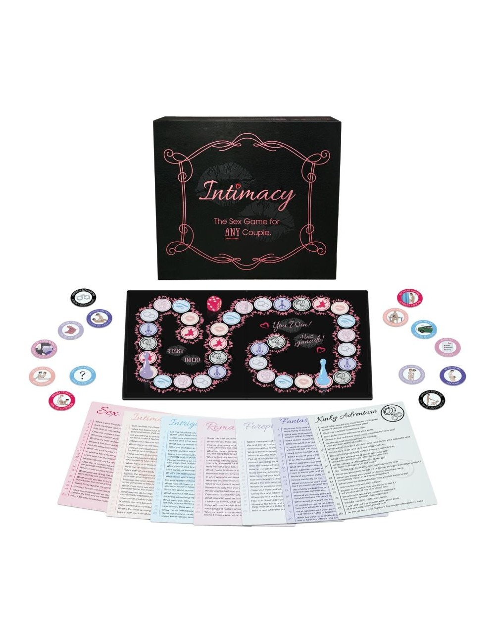 JEU KHEPER GAMES INTIMACY POUR COUPLES EN / ES