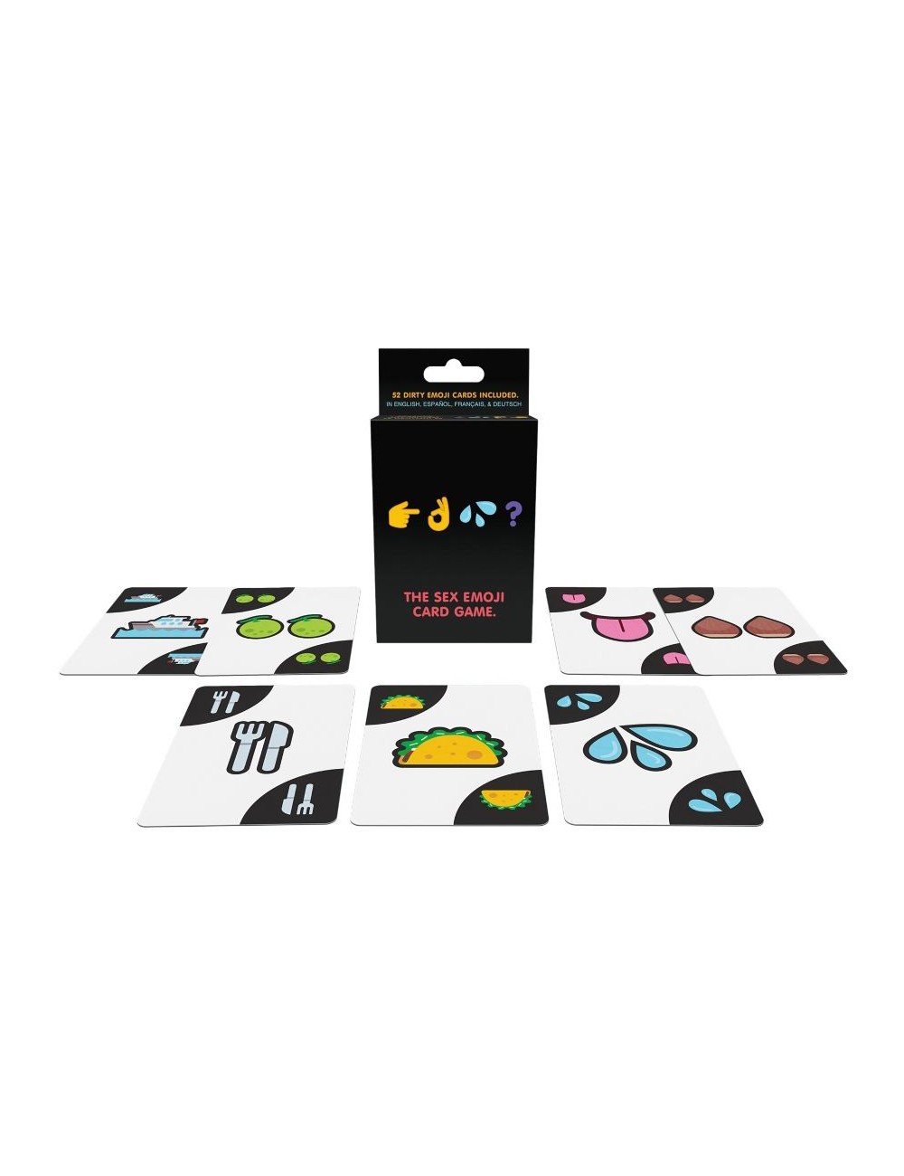 KHEPER GAMES JEU DE CARTES EMOJIS SEXE DTF EN / ES / DE / FR