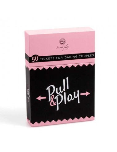 SECRETPLAY PULL & PLAY - JEU DE CARTES (ES/EN/DE/FR/NL/PT/IT)