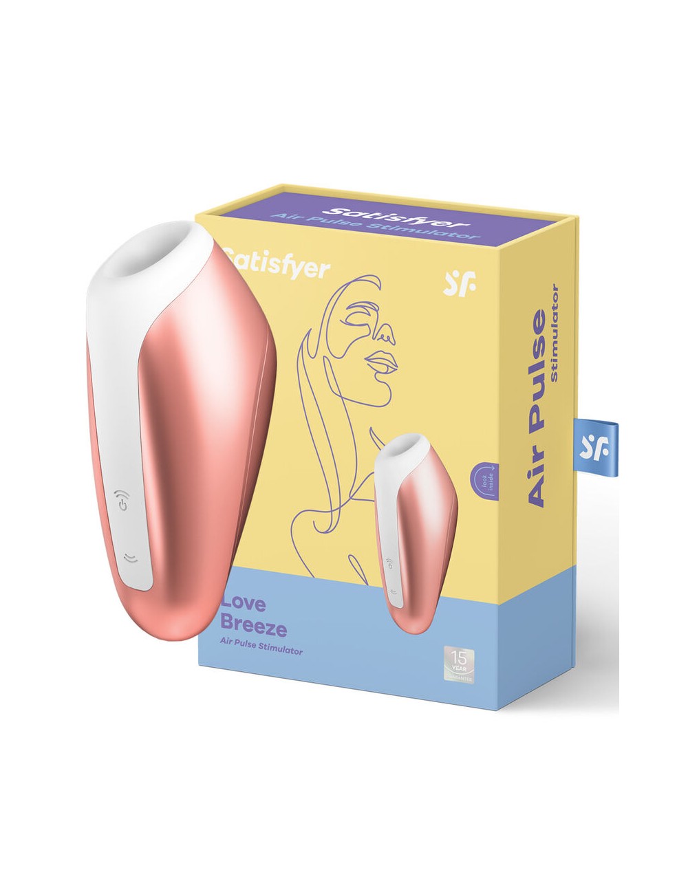 SATISFYER LOVE SUCCIONADOR BREEZE COPPER