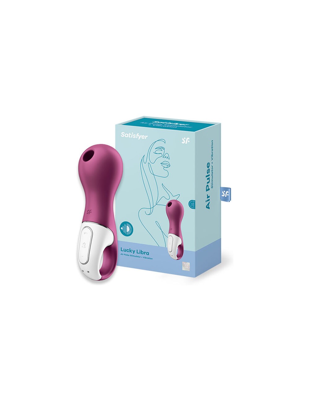 SATISFYER LUCKY LIBRA SUCCIONADOR Y VIBRADOR