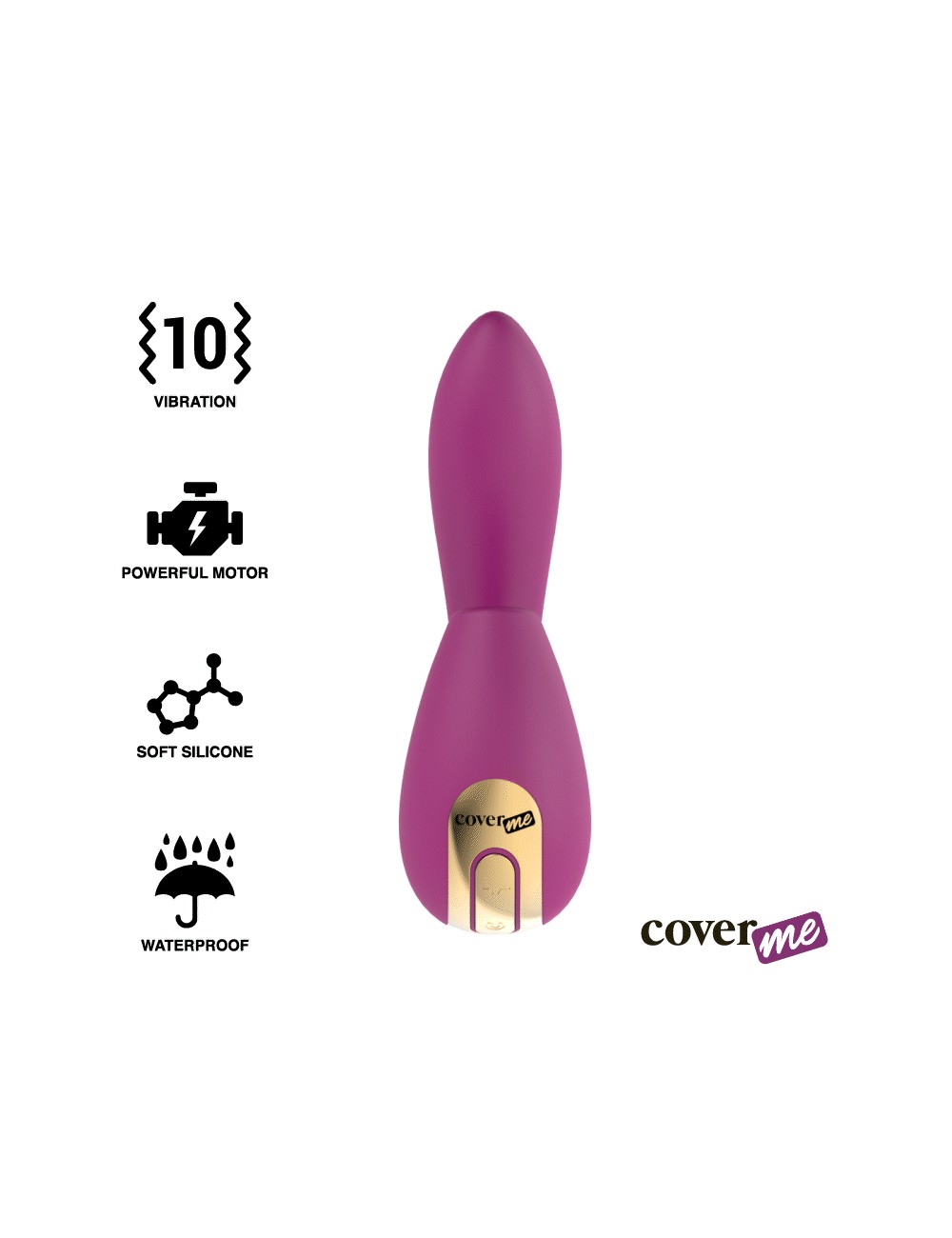 STIMULATEUR CLITORAL ET POINT G COVERME