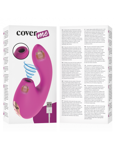 COVERME - ASPIRATION CLITORALE ET VIBRATEUR PUISSANT RUSH G-SPOT