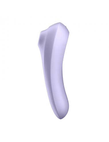 SATISFYER - VIBRATEUR DUAL PLEASURE AIR PULSE MAUVE