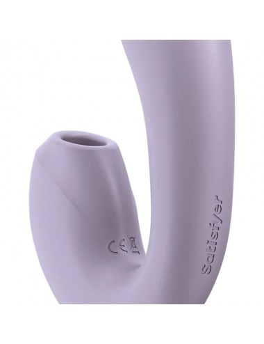 SATISFYER SUNRAY ESTIMULADOR Y VIBRADOR - VIOLETA