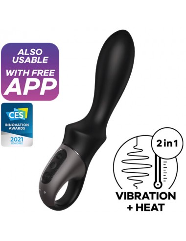 VIBRATEUR ANAL SATISFYER HEAT CLIMAX