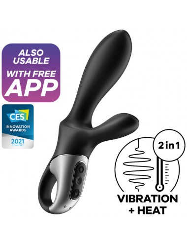 SATISFYER HEAT CLIMAX + VIBRATEUR ANAL