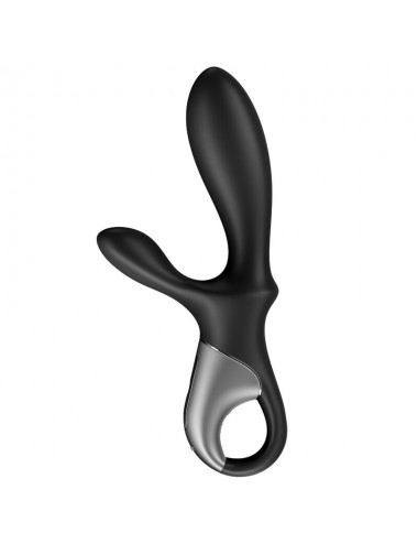 SATISFYER - APPLICATION HEAT CLIMAX+ VIBRATEUR ANAL NOIR