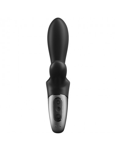 SATISFYER - APPLICATION HEAT CLIMAX+ VIBRATEUR ANAL NOIR