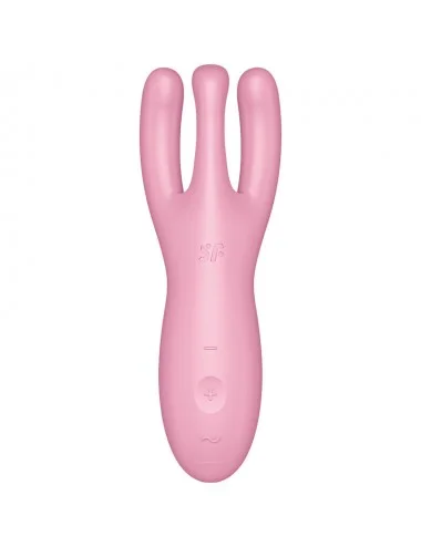 VIBRATEUR SATISFYER THREESOME 4 - ROSE