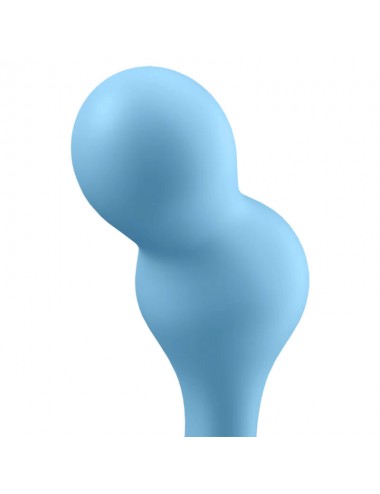 SATISFYER - APPLICATION DE PLUG VIBRANT DEEP DIVER BLEU