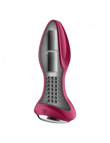 SATISFYER ROTATOR PLUG 2+ PLUG VIBRANT - ROUGE