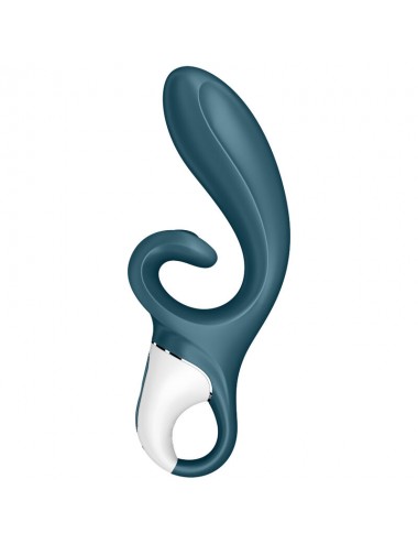 VIBRATEUR SATISFYER HUG ME RABBIT - BLEU