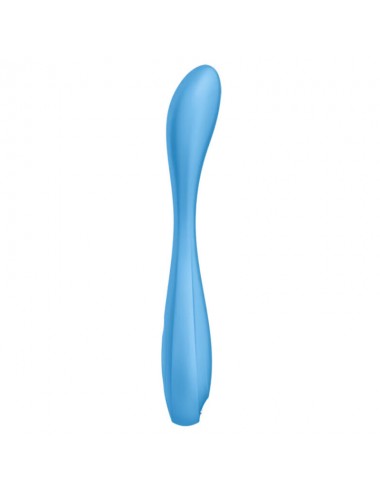 SATISFYER G-SPOT FLEX 4+ MULTI VIBRATEUR - BLEU