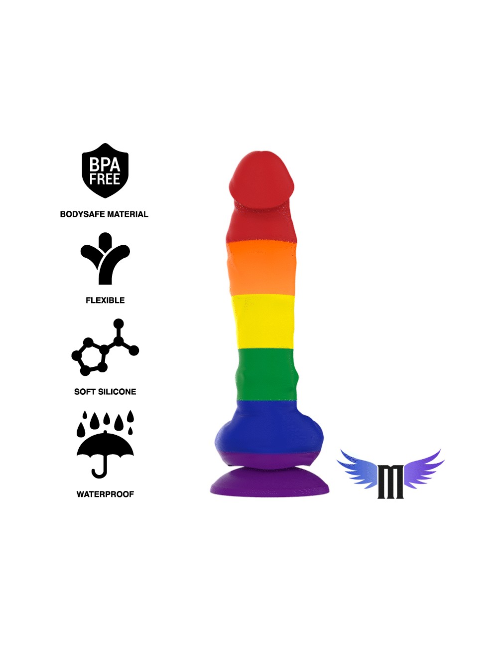 MYTHOLOGY COREY PRIDE DILDO M